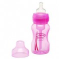 Mamadeira Dr. Brown´s Boca Larga Rosa